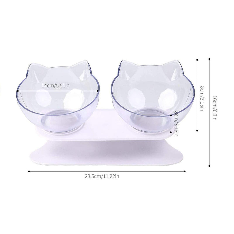 Load image into Gallery viewer, Non-Slip Cat Bowls with Raised Stand
