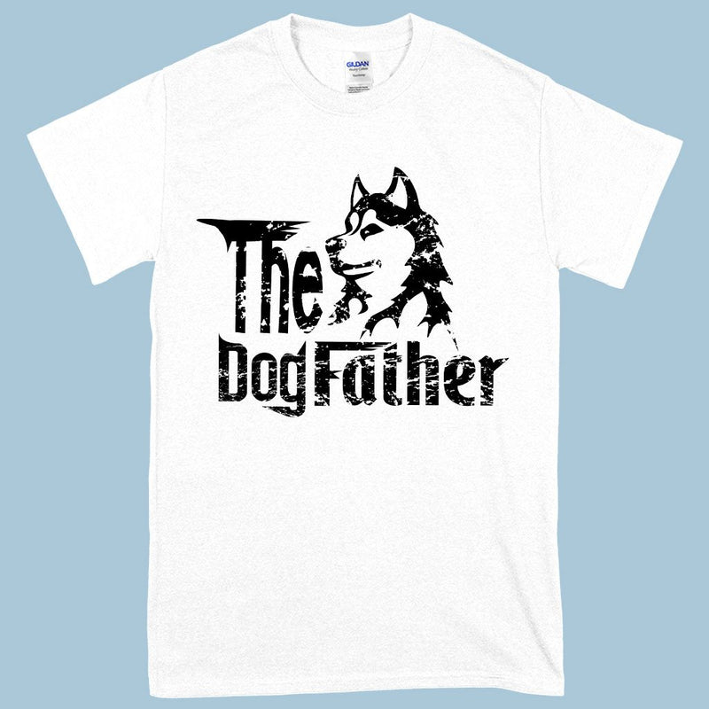 Load image into Gallery viewer, Heavy Cotton The Dogfather T-Shirt - Dog Lover T-Shirts
