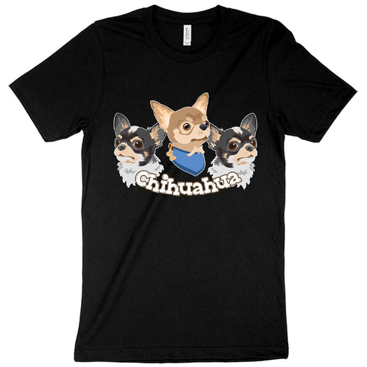 Chihuahua T-Shirt - Dog Print T-Shirt - Dog Themed T-Shirts