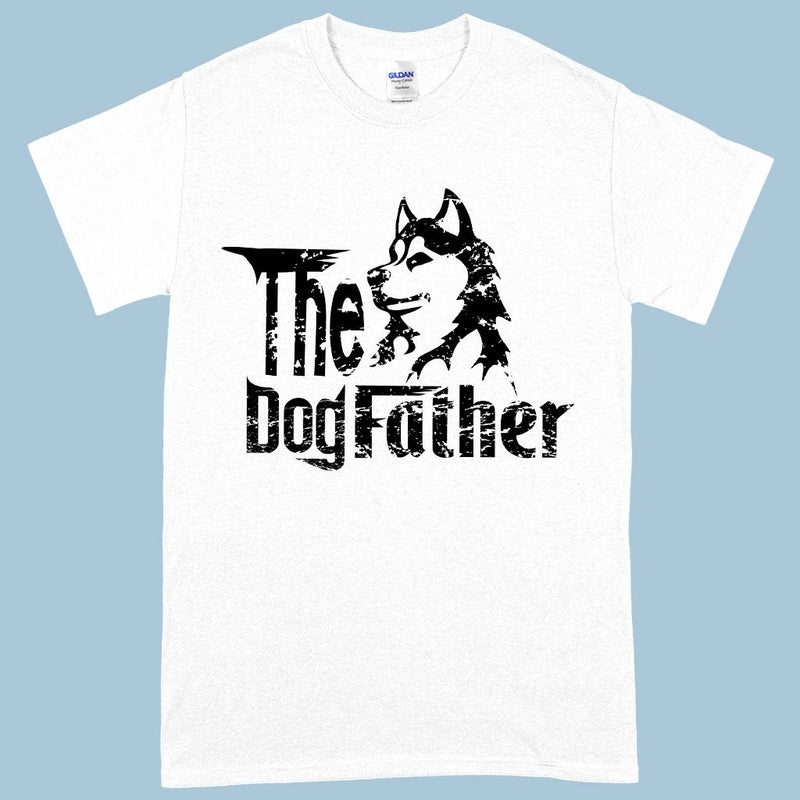 Load image into Gallery viewer, Heavy Cotton The Dogfather T-Shirt - Dog Lover T-Shirts
