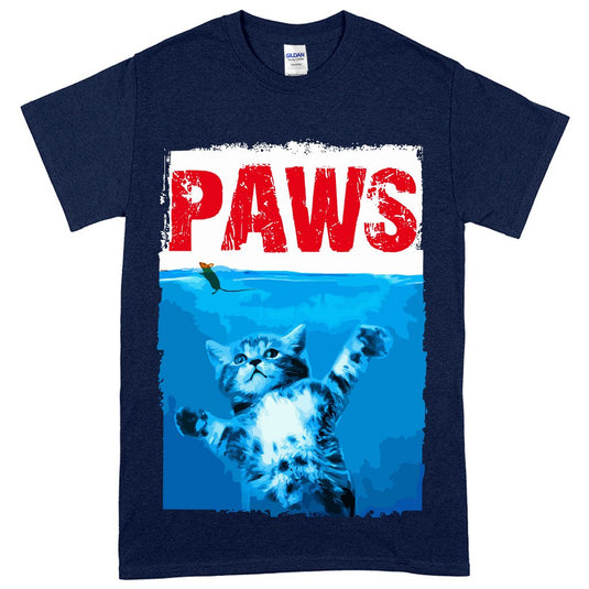 Paws Funny T-Shirt - Funny Picture T-Shirt