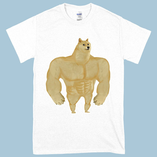 Heavy Cotton Doge T-Shirt - Meme T-Shirt